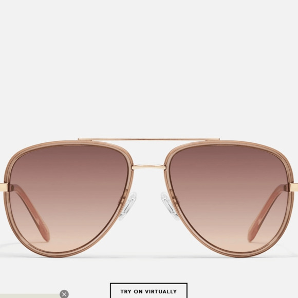 NEW ! Quay All In Mini aviators peach Read*** main image 4